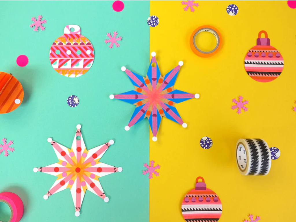 Join mt Masking Tape and Collage Club for an evening of Christmas crafts!