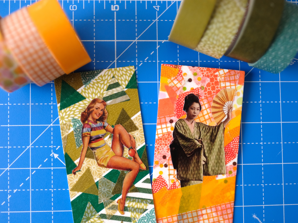 How to Make Your Own Colourful Bookmarks with mt Masking Tape