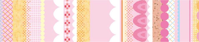 mt ex - Cake Graphic - 18mm Washi Tape