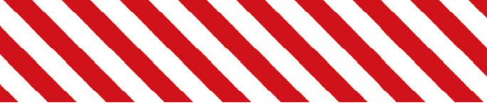 mt Basic - Stripe Deep Red - 15mm Washi Tape