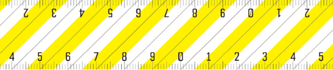 mt for pack - Stripe Ruler - 25mm Packing Tape