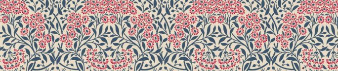 mt x William Morris - Michaelmas Daisy - 50mm Washi Tape