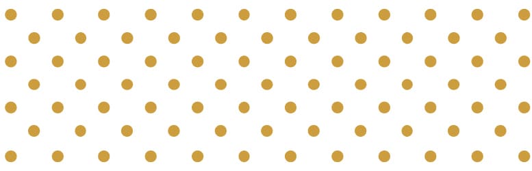 mt Basic - Dot S Gold - 15mm Washi Tape