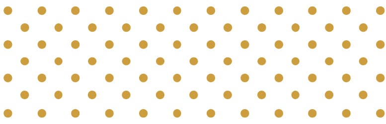 mt Basic - Dot S Gold - 15mm Washi Tape