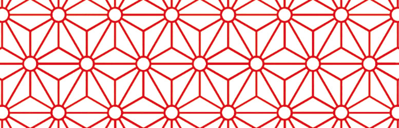 mt Basic - Asanoha Shuaka - 15mm Washi Tape