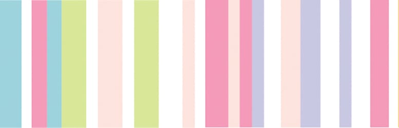 mt Basic - Multi Border Pastel - 15mm Washi Tape