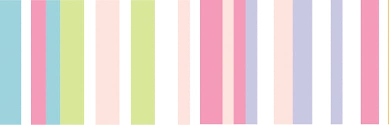 mt Basic - Multi Border Pastel - 15mm Washi Tape