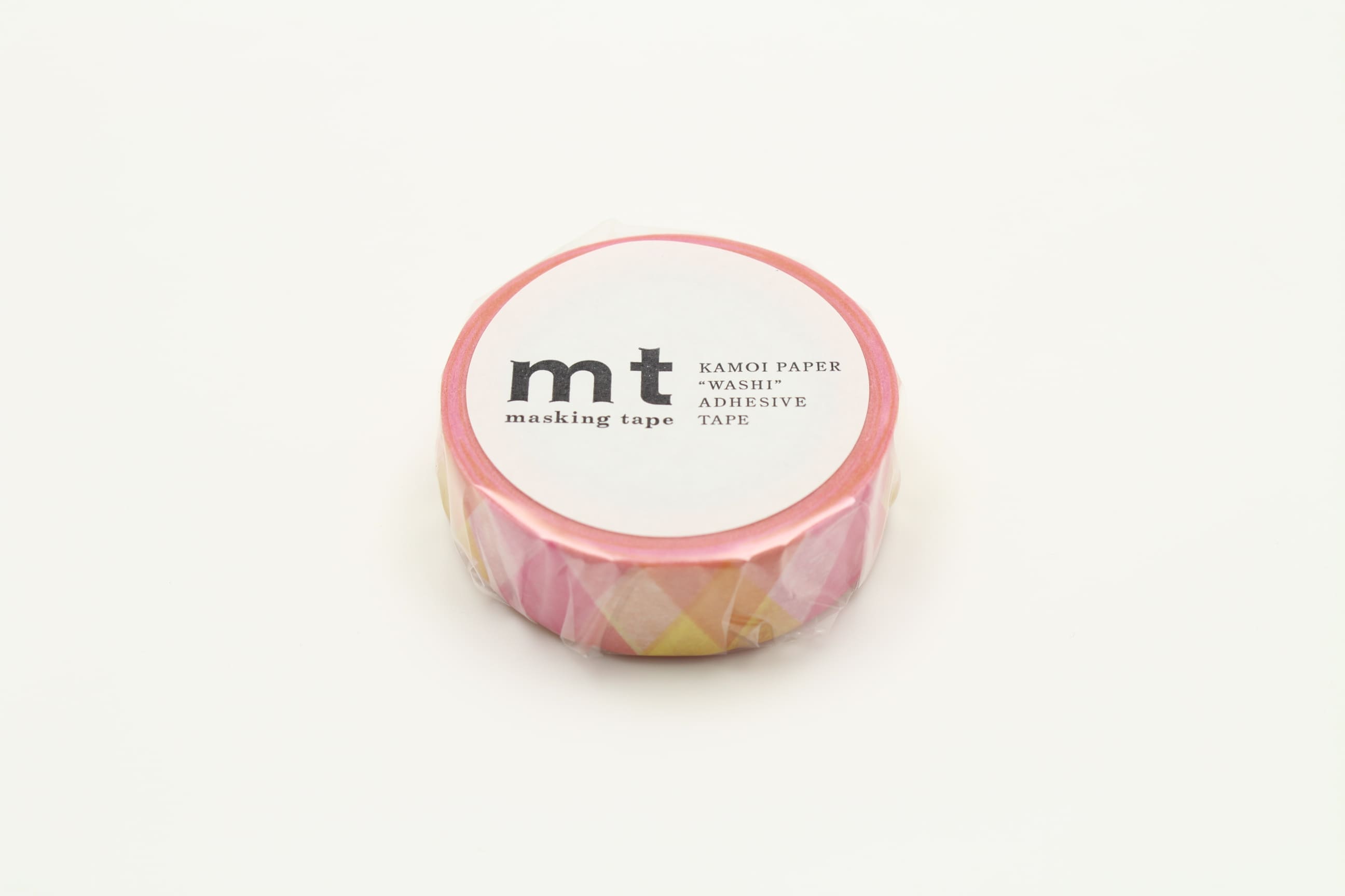 mt Basic - Triangle and Diamond Pink - 15mm Washi Tape