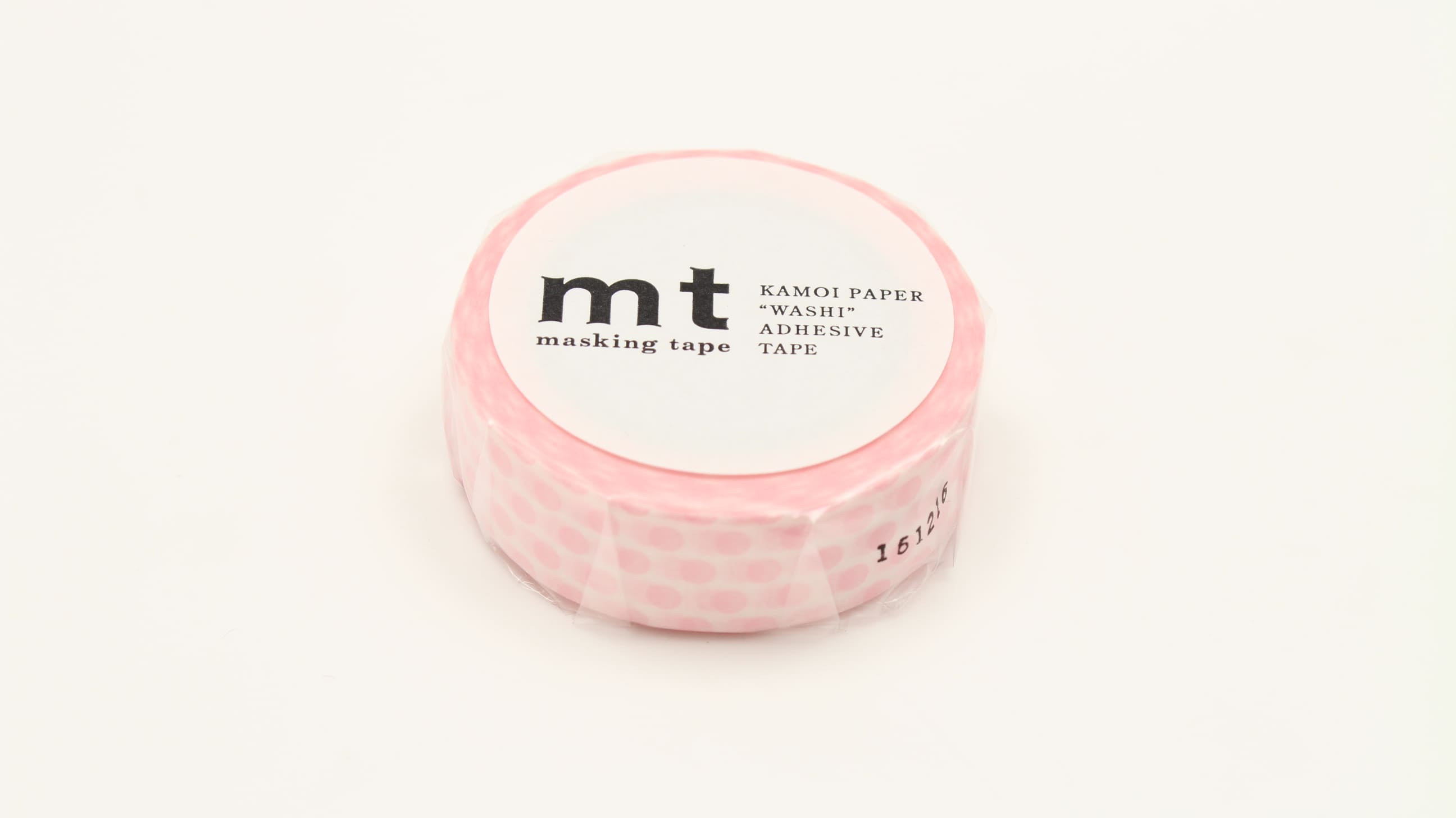 mt Basic - Dot Strawberry Milk - 15mm Washi Tape