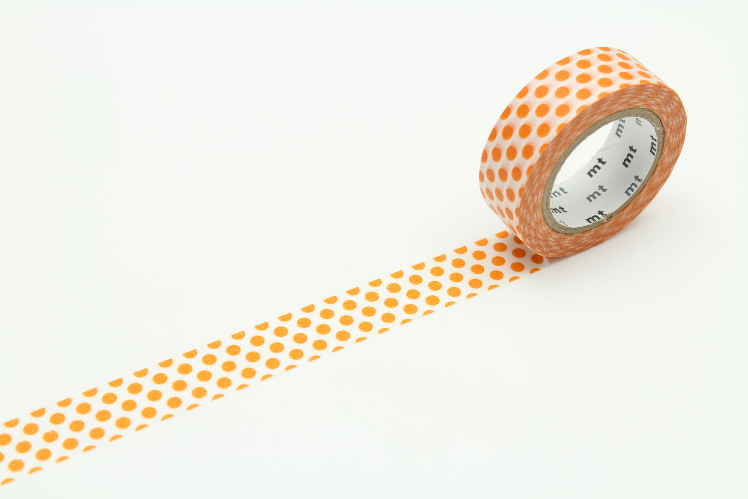 mt Basic - Dot Mandarin - 15mm Washi Tape