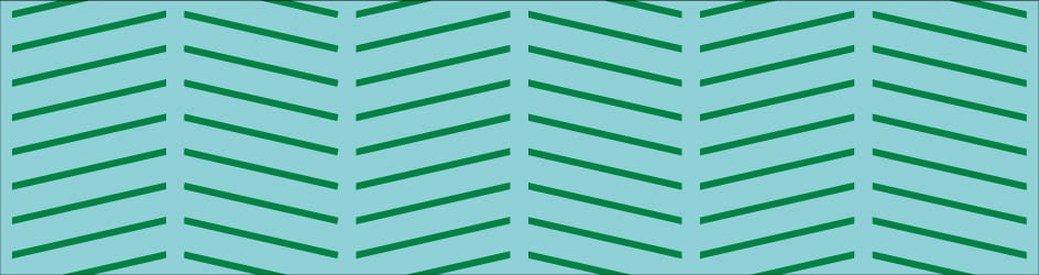 mt Basic - Diagonal Green - 15mm Washi Tape