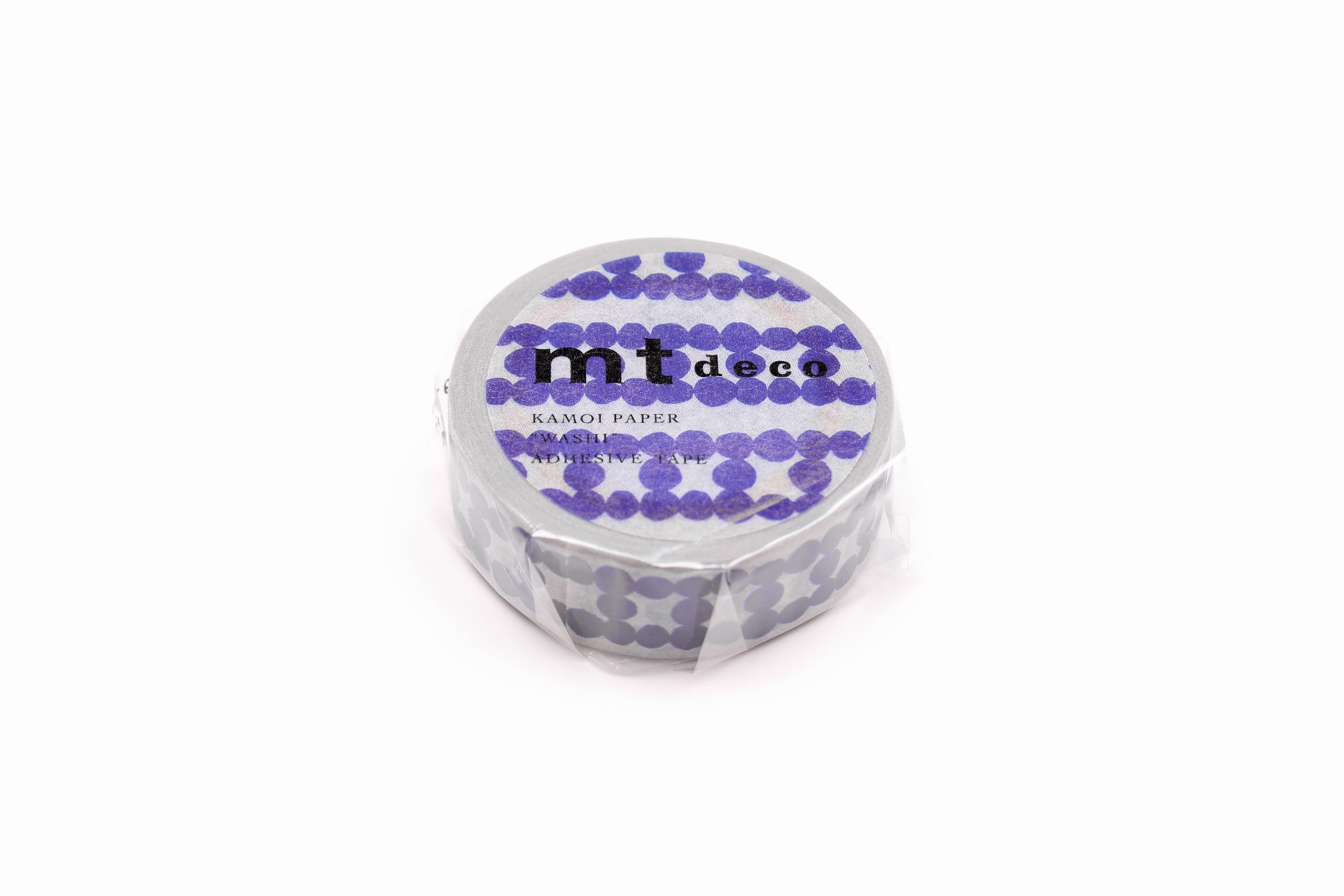 mt Basic - Ladder Dot Blue - 15mm Washi Tape