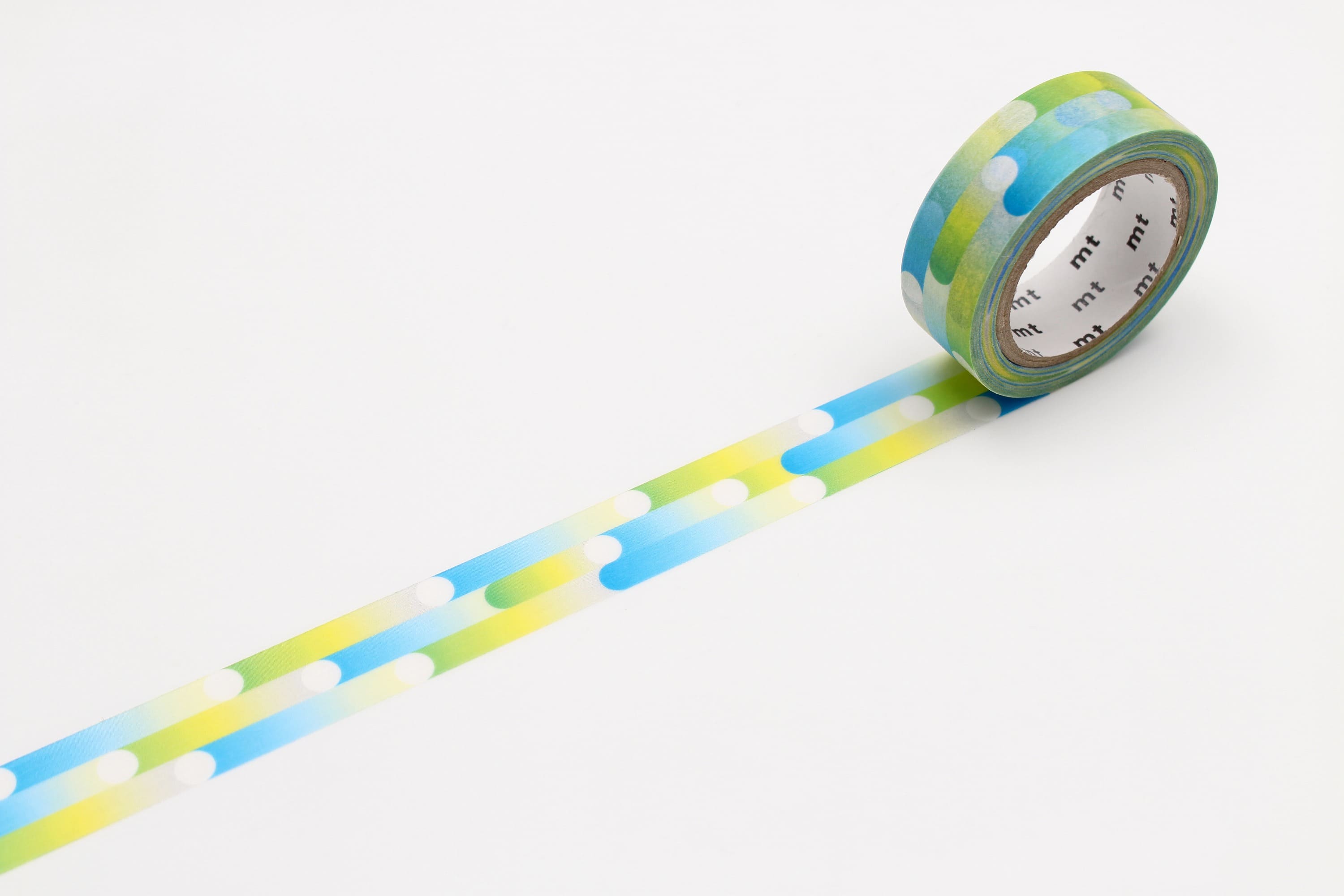 mt Basic - Deco Series Motion Blue - 15mm Washi Tape