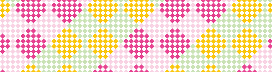 mt Basic - Checkers Stripe Pink - 15mm Washi Tape