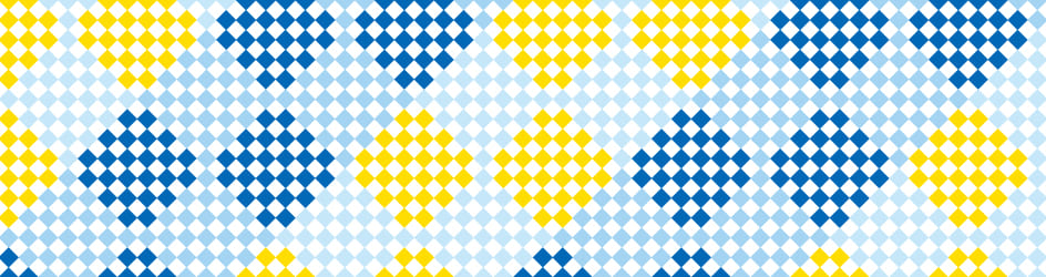 mt Basic - Checkers Stripe Blue - 15mm Washi Tape