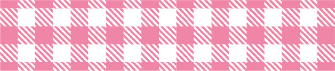mt Basic - Stripe Checkered Pink - 15mm Washi Tape
