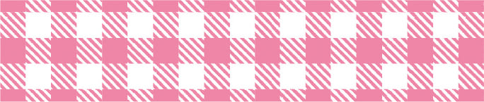 mt Basic - Stripe Checkered Pink - 15mm Washi Tape