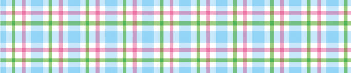 mt Basic - Colourful Checkered Blue- 15mm Washi Tape