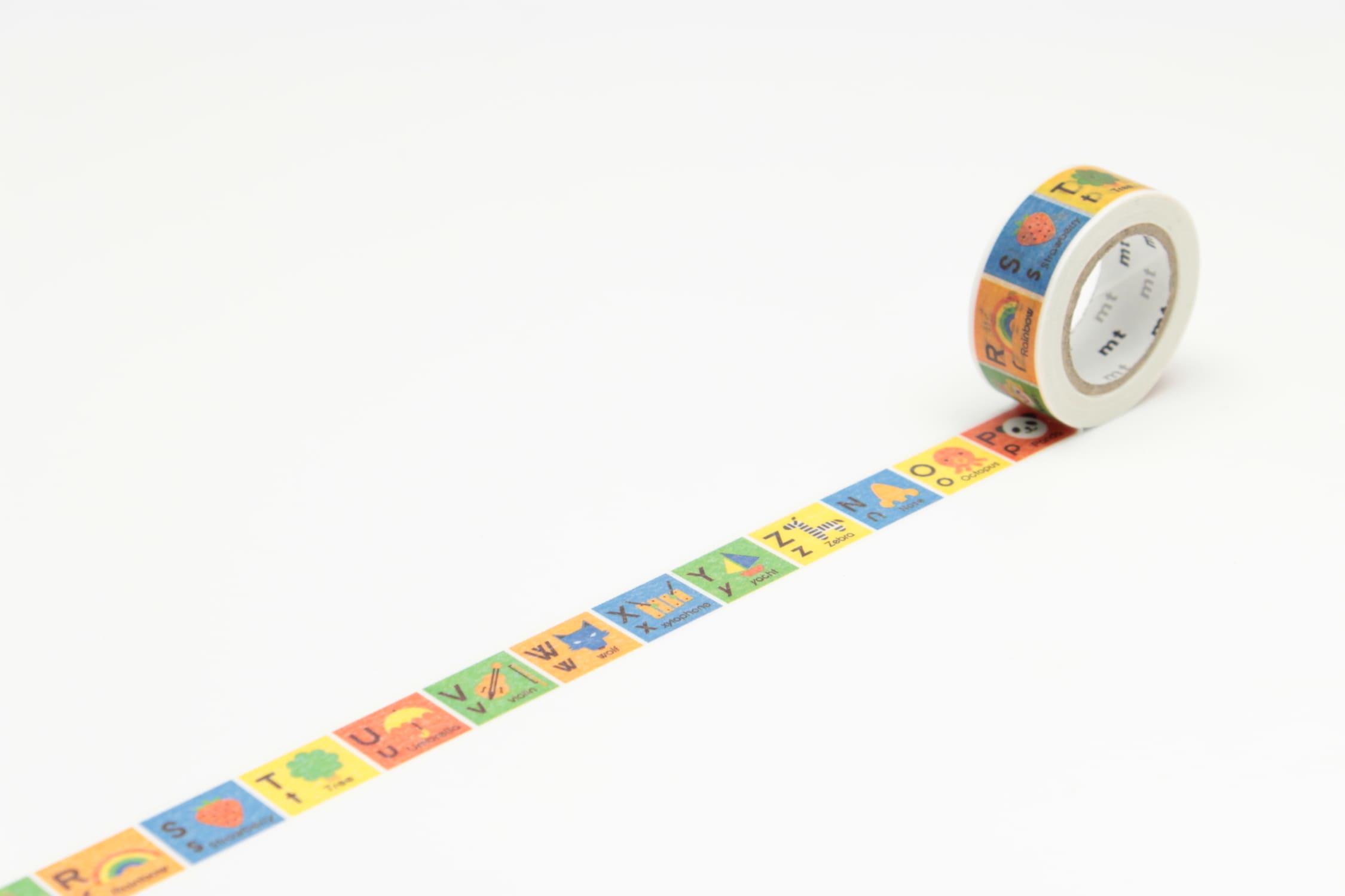 mt for Kids - Alphabet N-Z - 15mm Washi Tape