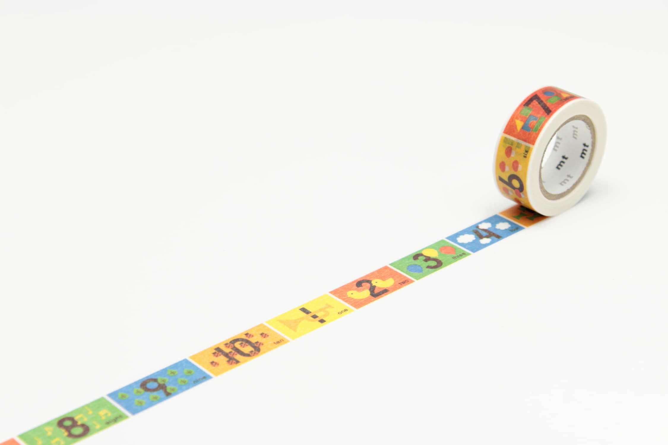 mt for Kids - Number - 15mm Washi Tape