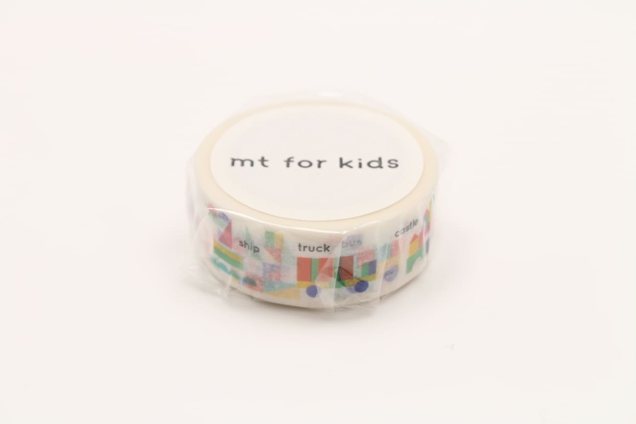 mt for Kids - Building Block - 15mm Washi Tape