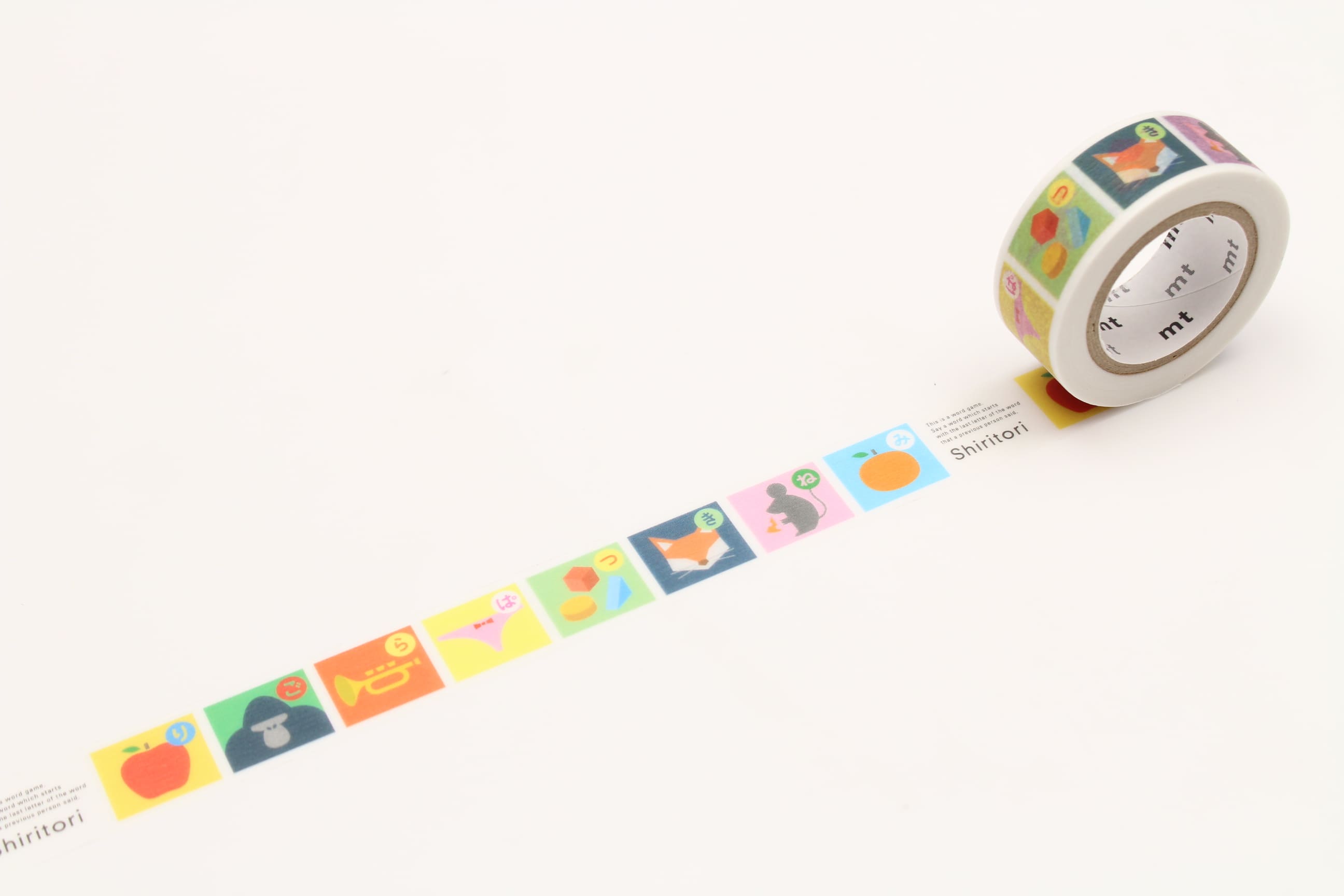 mt for Kids - Shiritori - 15mm Washi Tape