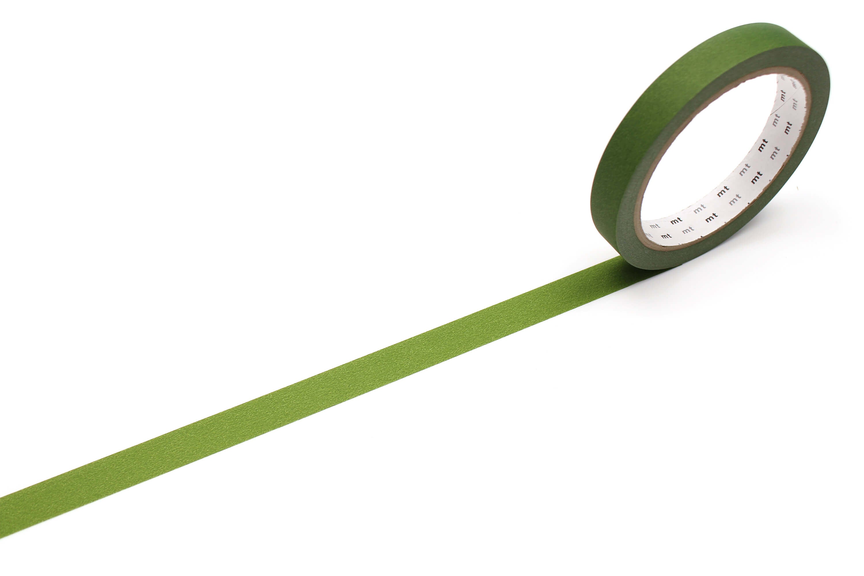 mt Large Core - Matte Olive Green - 15mm Washi Tape