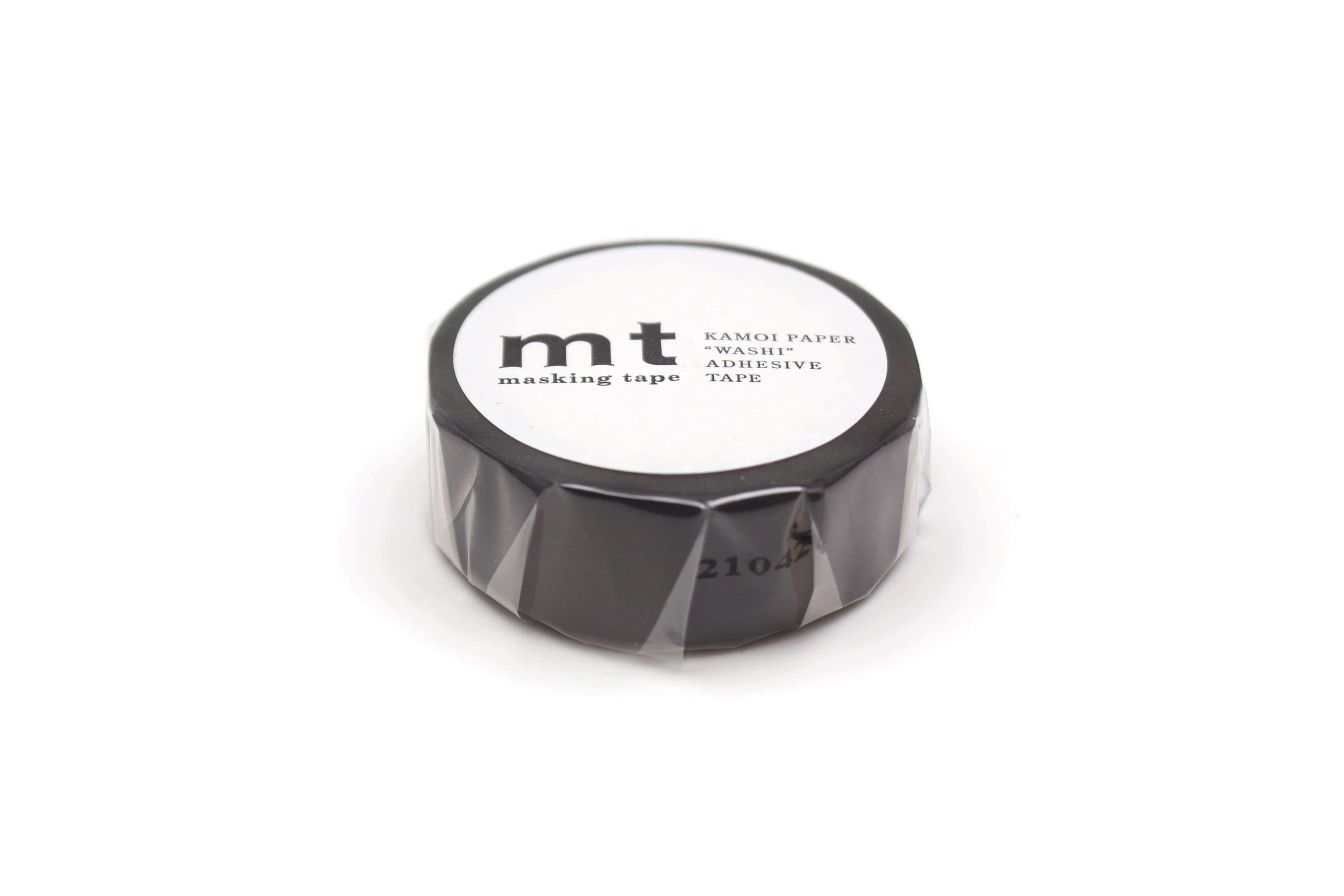 mt Basic - Matte Black - 15mm Washi Tape