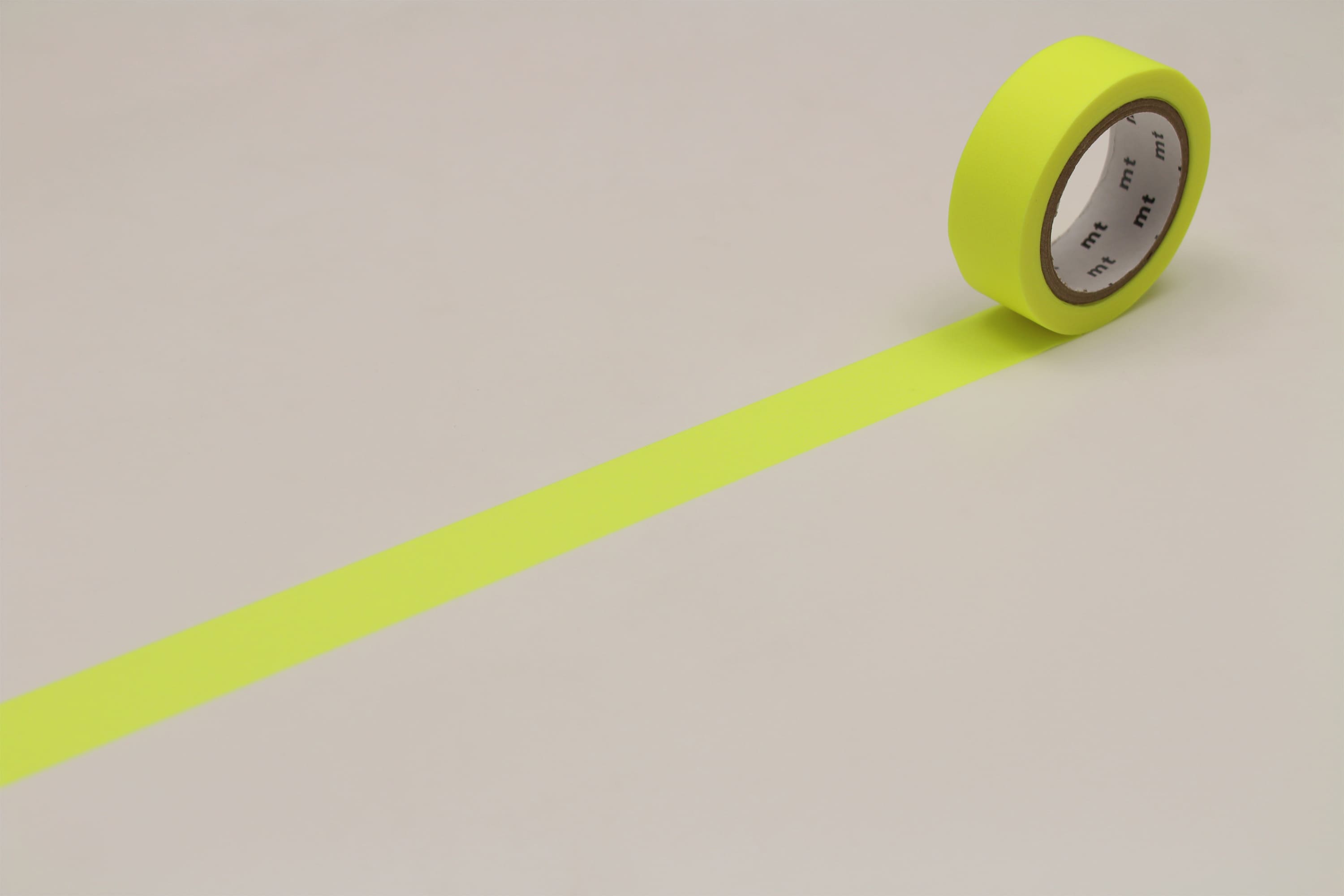 mt Basic - Shocking Yellow - 15mm Washi Tape