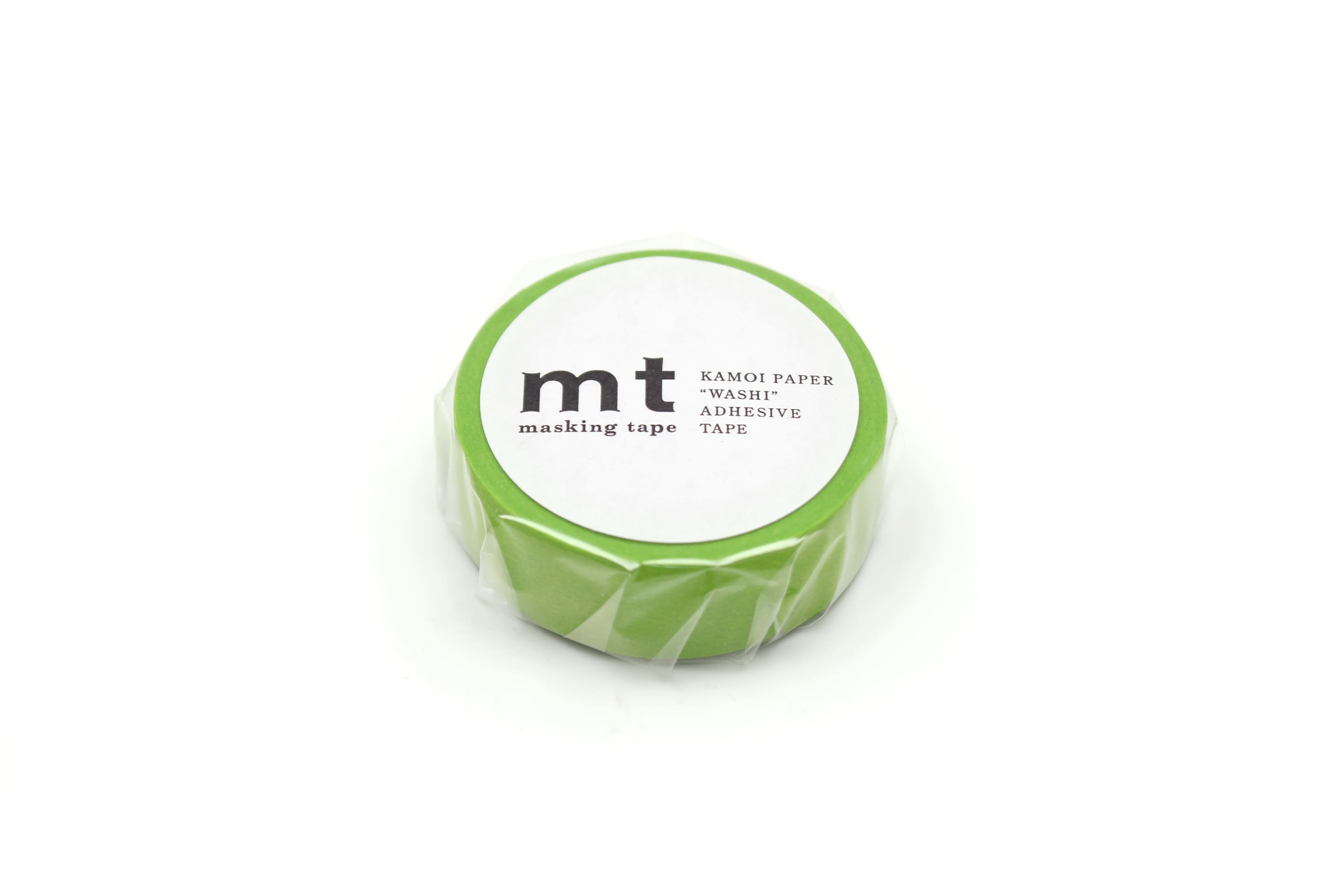 mt Basic - Matte Yellowgreen - 15mm Washi Tape