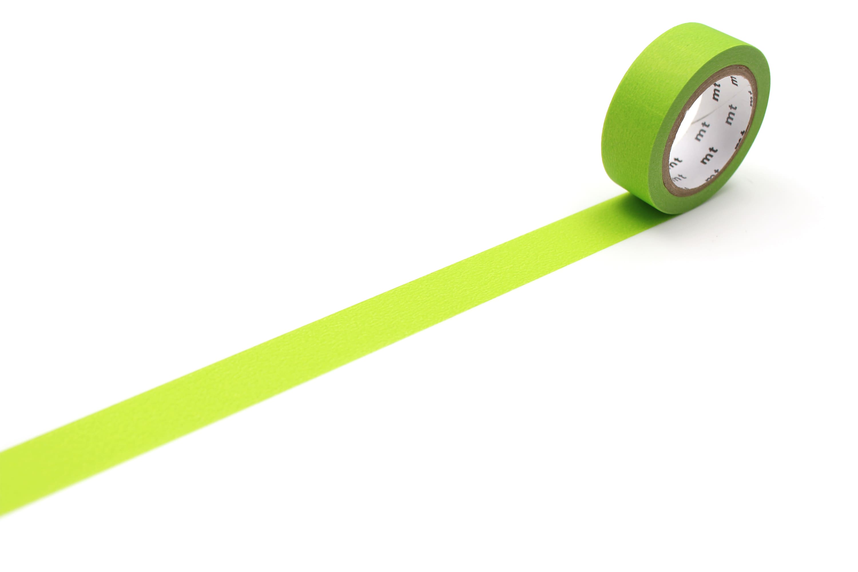 mt Basic - Matte Yellowgreen - 15mm Washi Tape