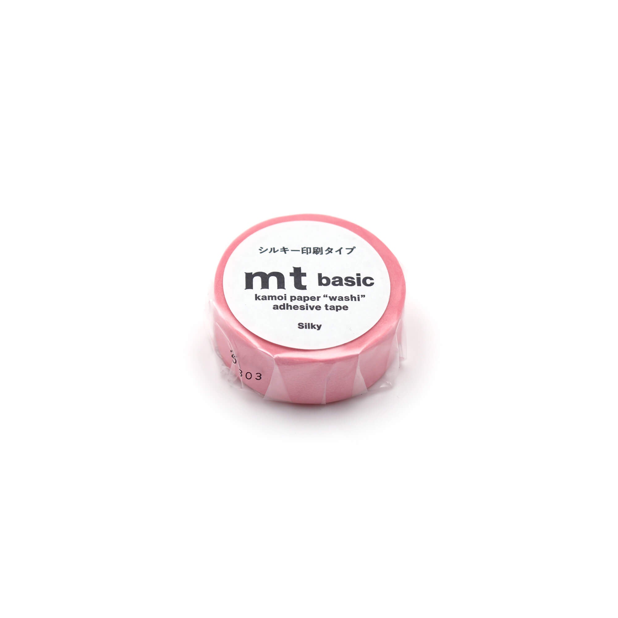 mt Basic - Pink (Silky) - 15mm Washi Tape
