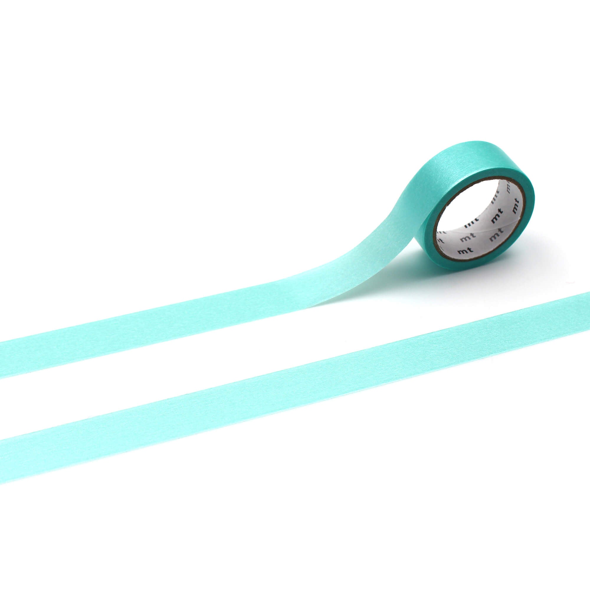 mt Basic - Green (Silky) - 15mm Washi Tape