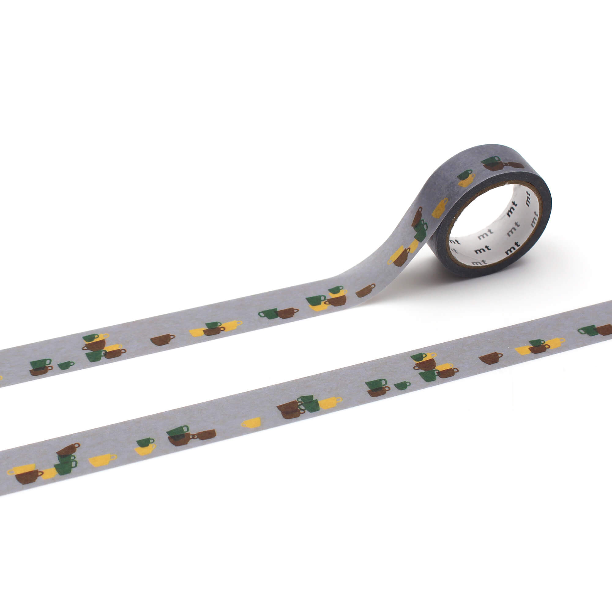 mt Upcycle - Coffee Stacking Teacups - 15mm Washi Tape