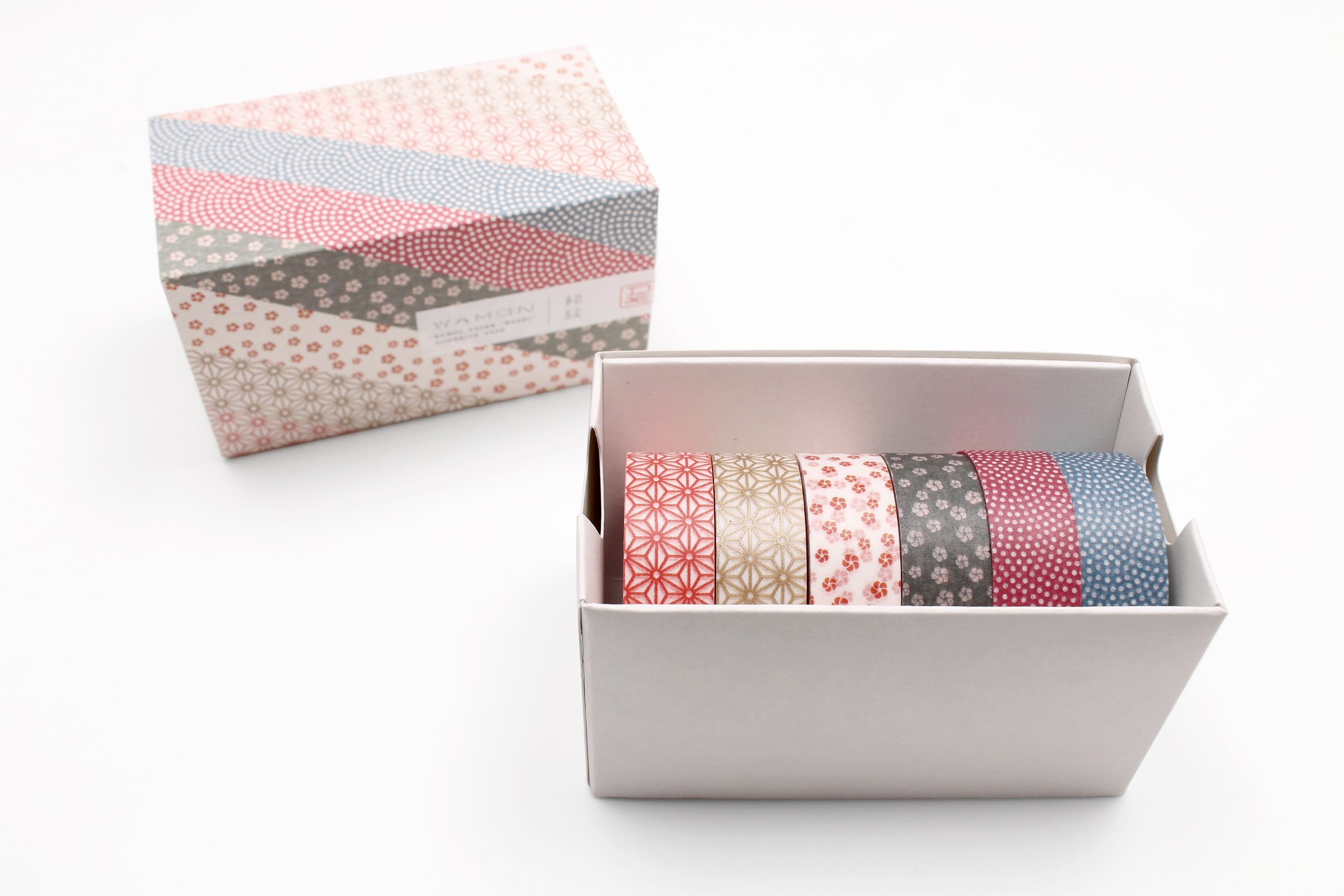 mt Gift Box set of 6 - Wamon - 15mm - Washi Tape