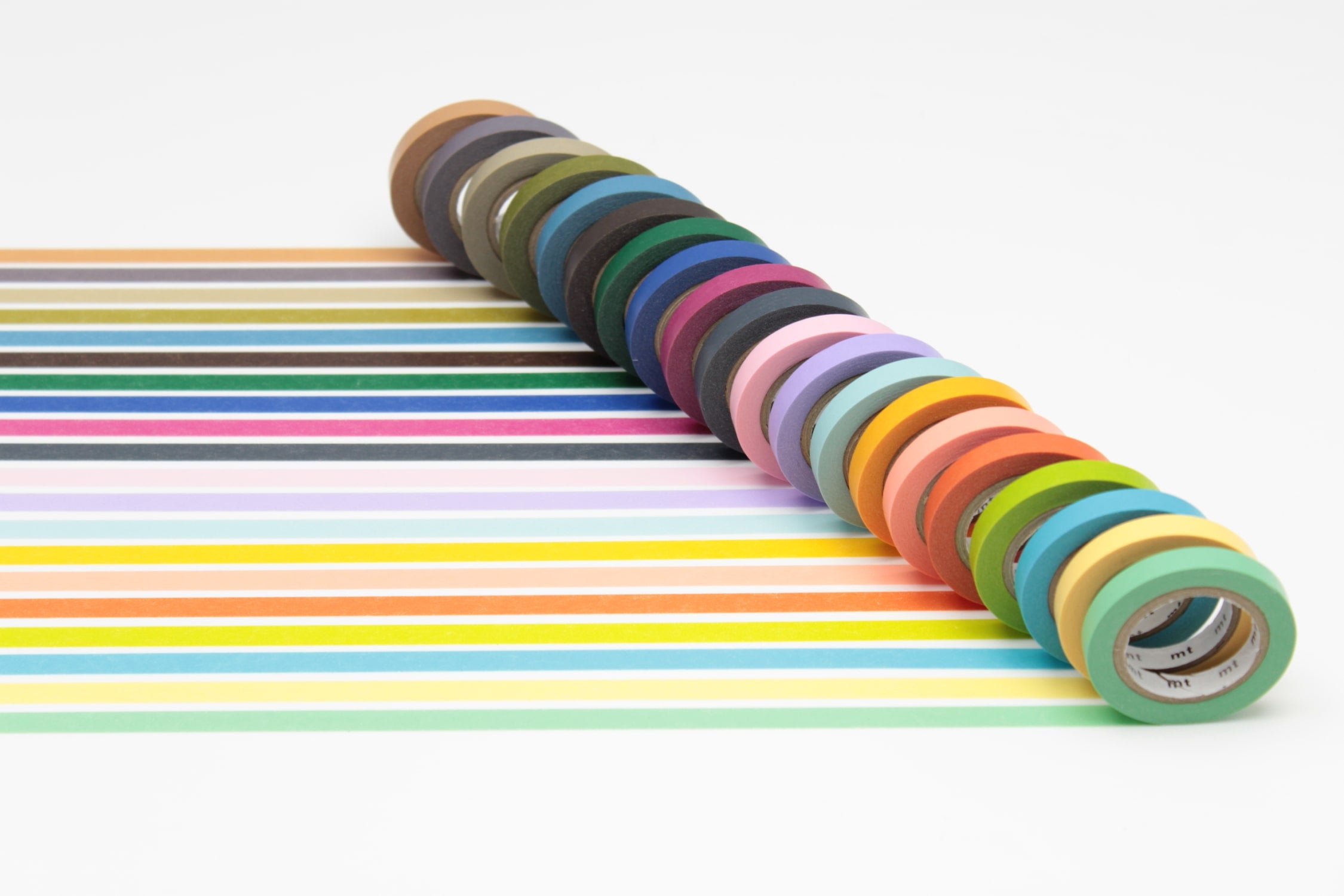 mt Basic - 20P - Box of 20 - 7mm Washi Tape
