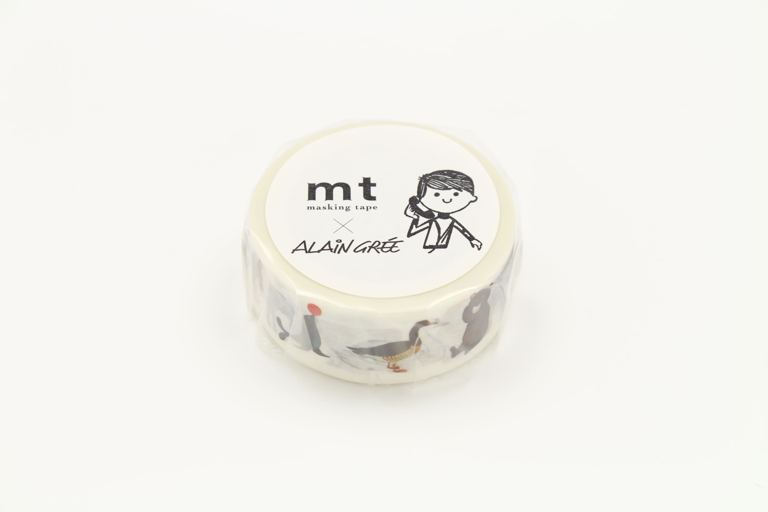 mt x Alain Gree - Animal - 20mm Washi Tape