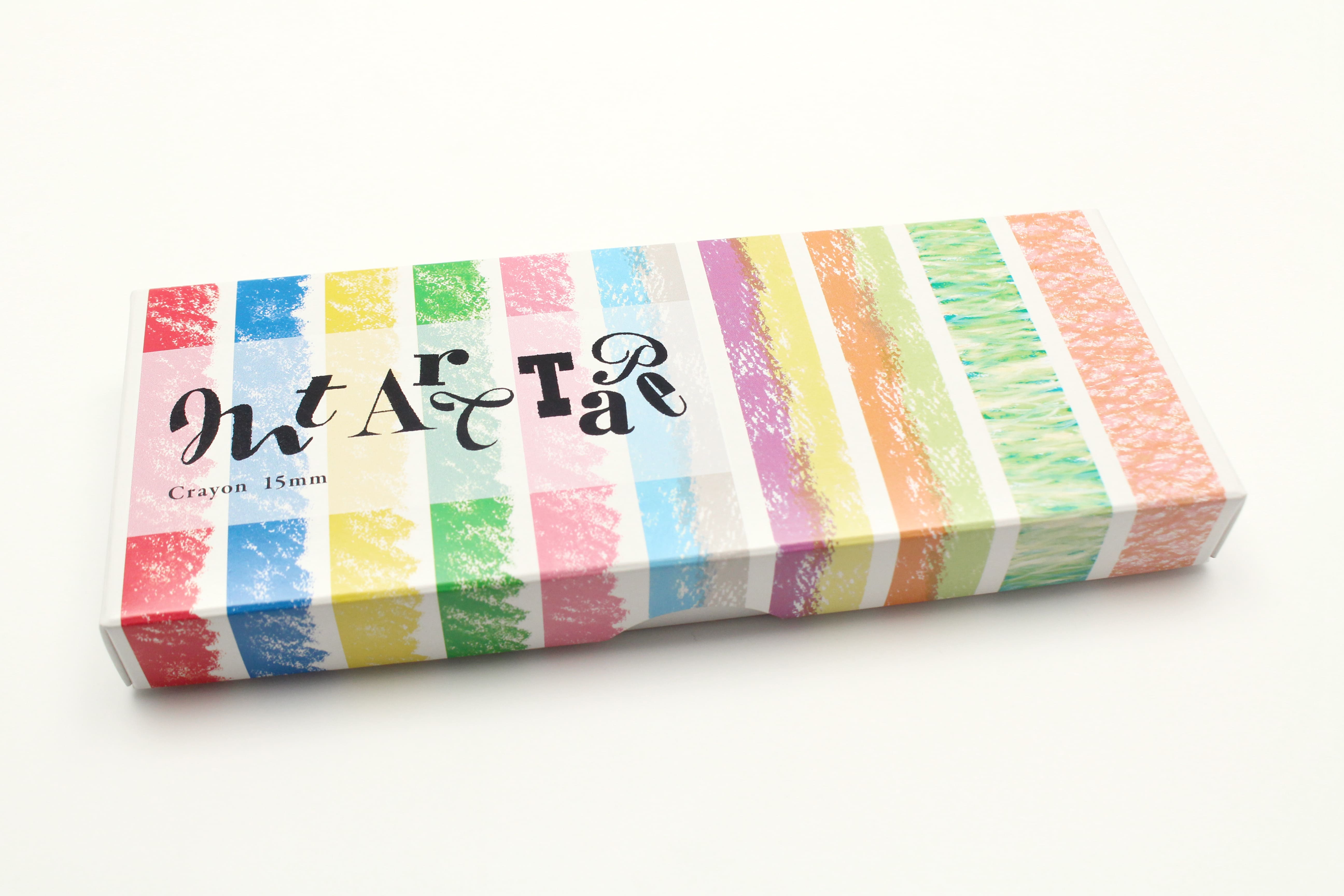 mt fab - Art Tape Crayon - 15mm Washi Tape Set of 10