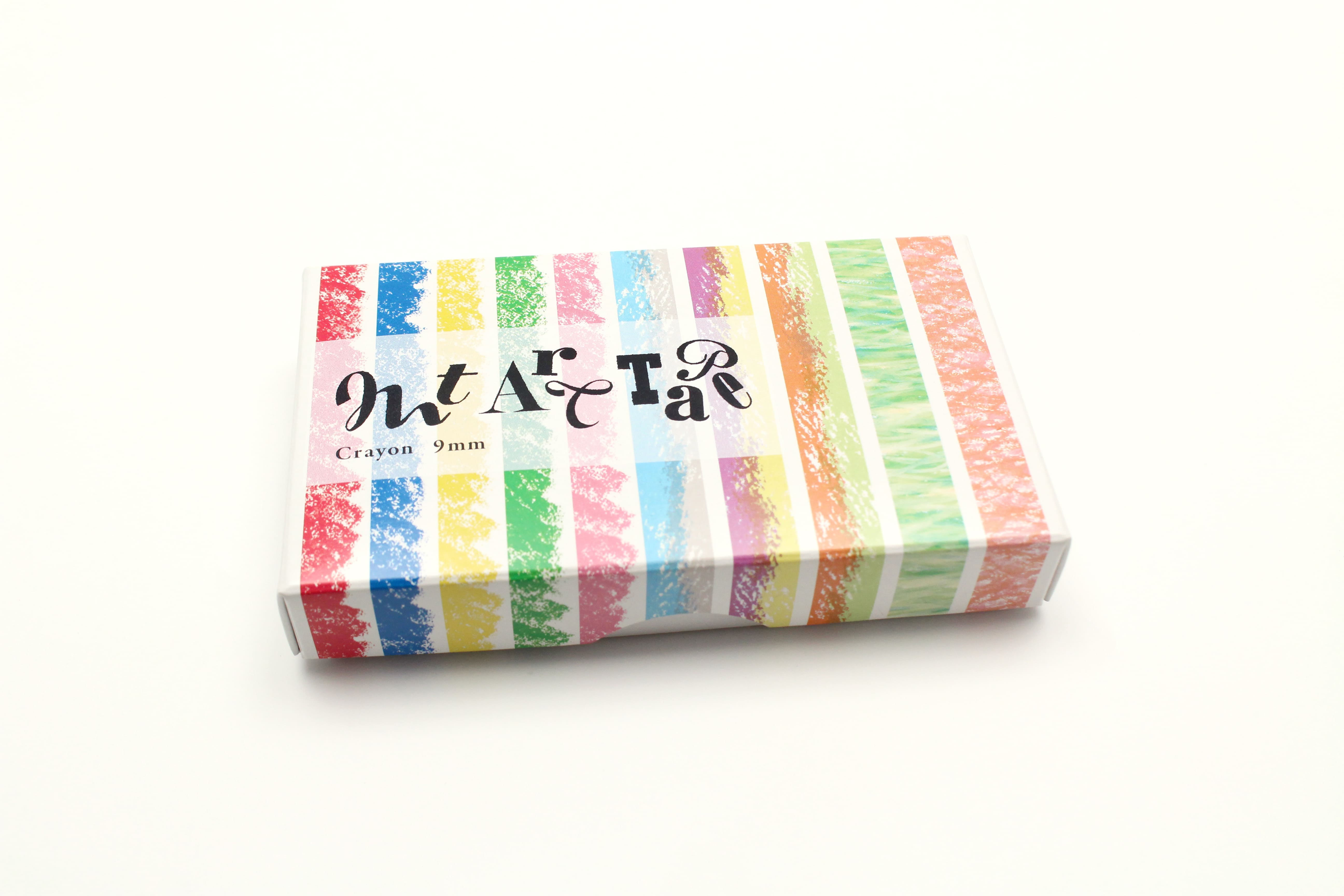 mt fab - Art Tape Crayon - 9mm Washi Tape Set of 10