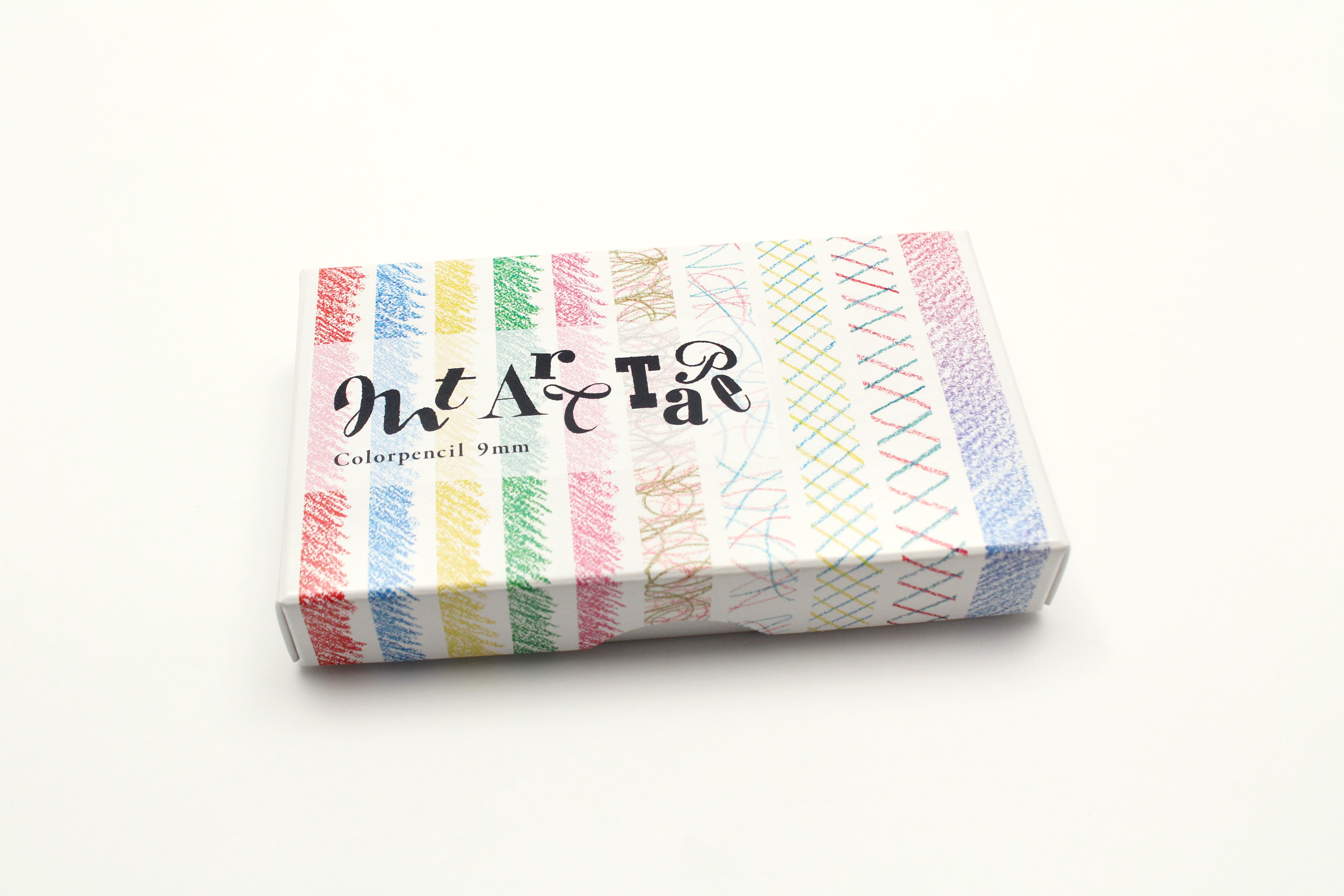 mt fab - Art Tape Coloured Pencils - 9mm Washi Tape Set