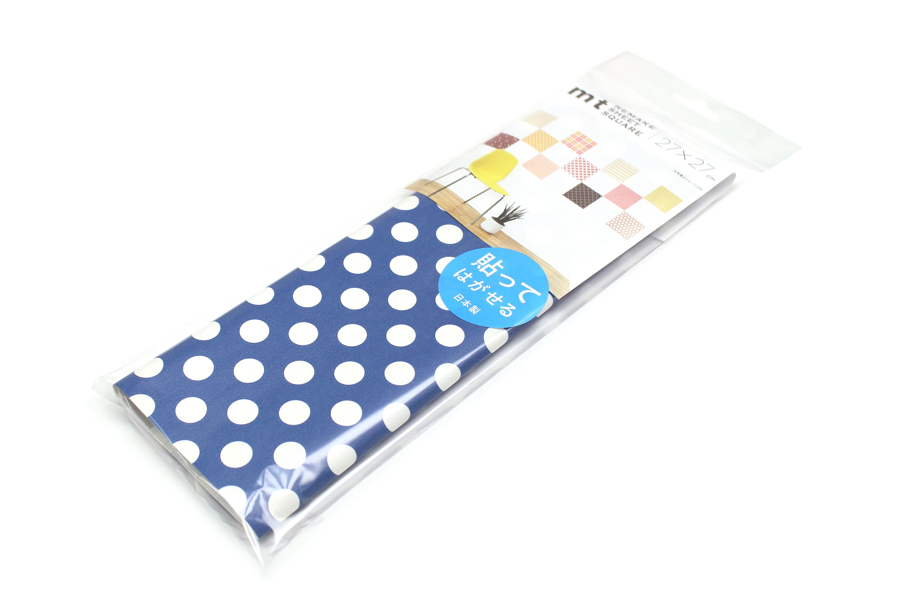 mt CASA - Dot Navy - 270mm Remake Sheet Square