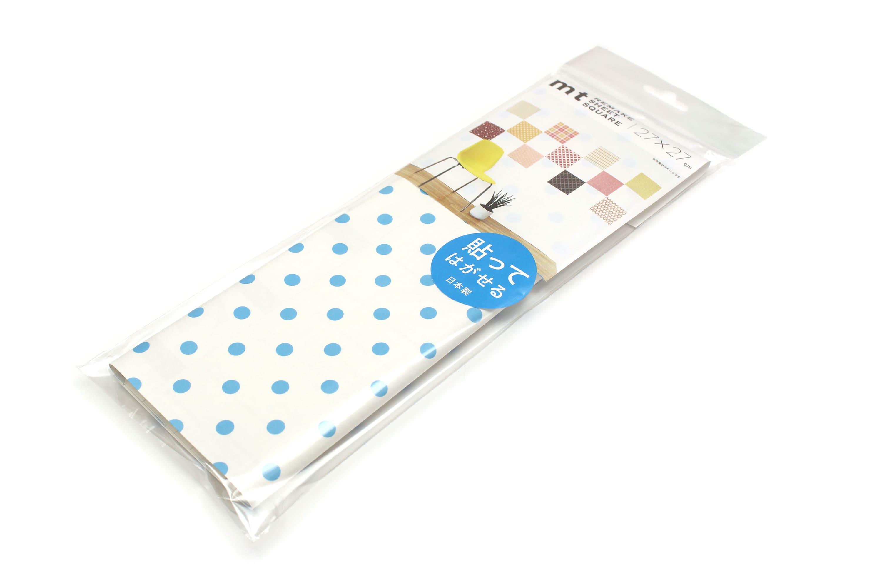 mt CASA - Dot Light Blue - 270mm Remake Sheet Square