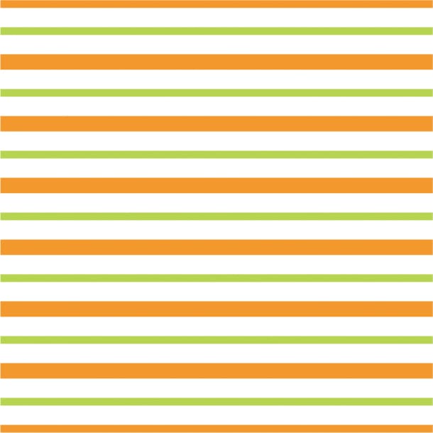 mt CASA - Border Orange x Yellow Green - 270mm Remake Sheet Square