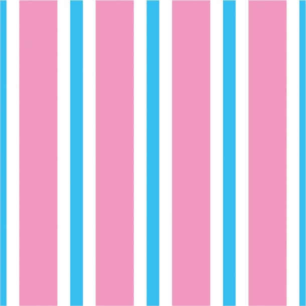 mt CASA - Border Light Blue x Pink - 270mm Remake Sheet Square