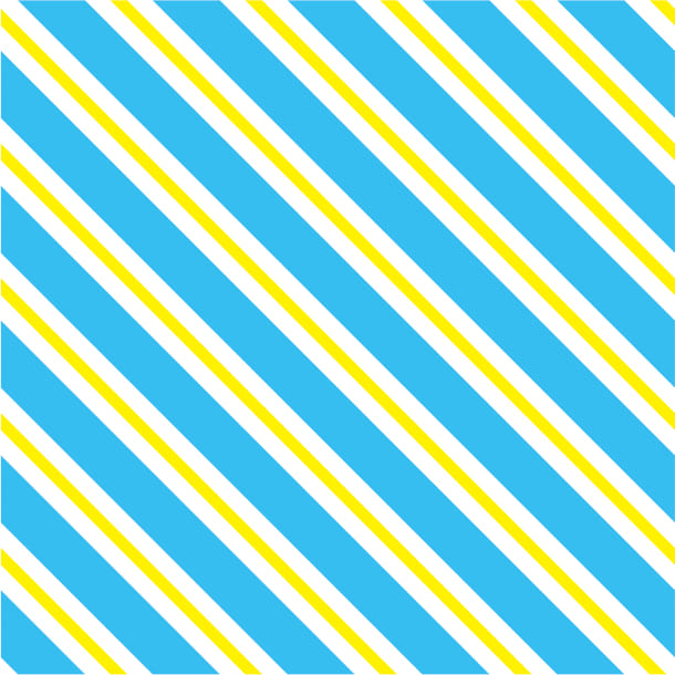 mt CASA - Stripe Light Blue x Yellow - 270mm Remake Sheet Square