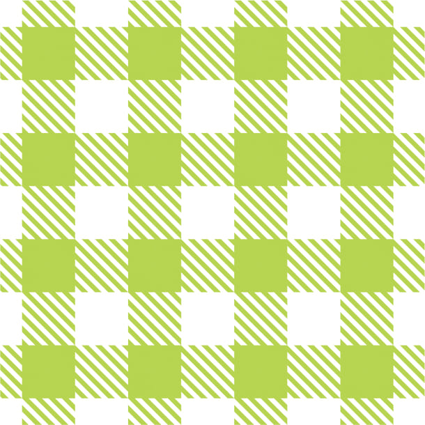 mt CASA - Check Yellow Green - 270mm Remake Sheet Square