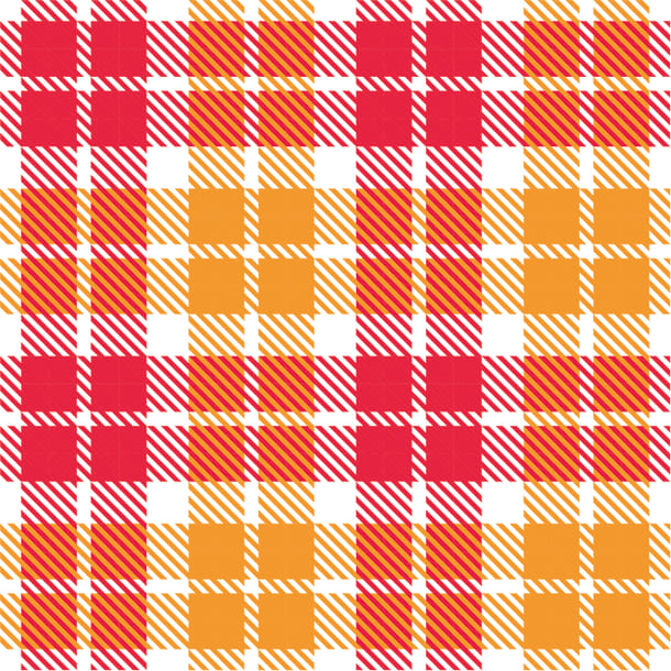 mt CASA - Check Orange x Red - 270mm Remake Sheet Square
