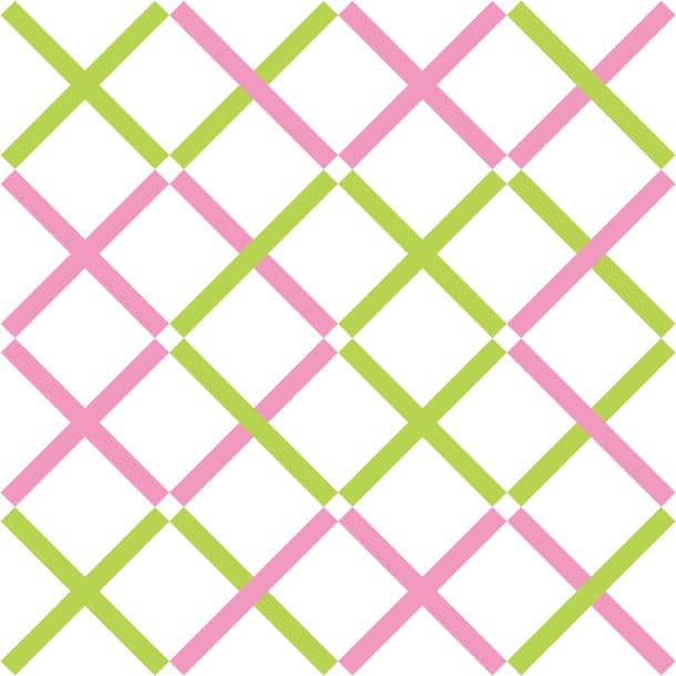 mt CASA - Cross Pink x Yellow Green - 270mm Remake Sheet Square