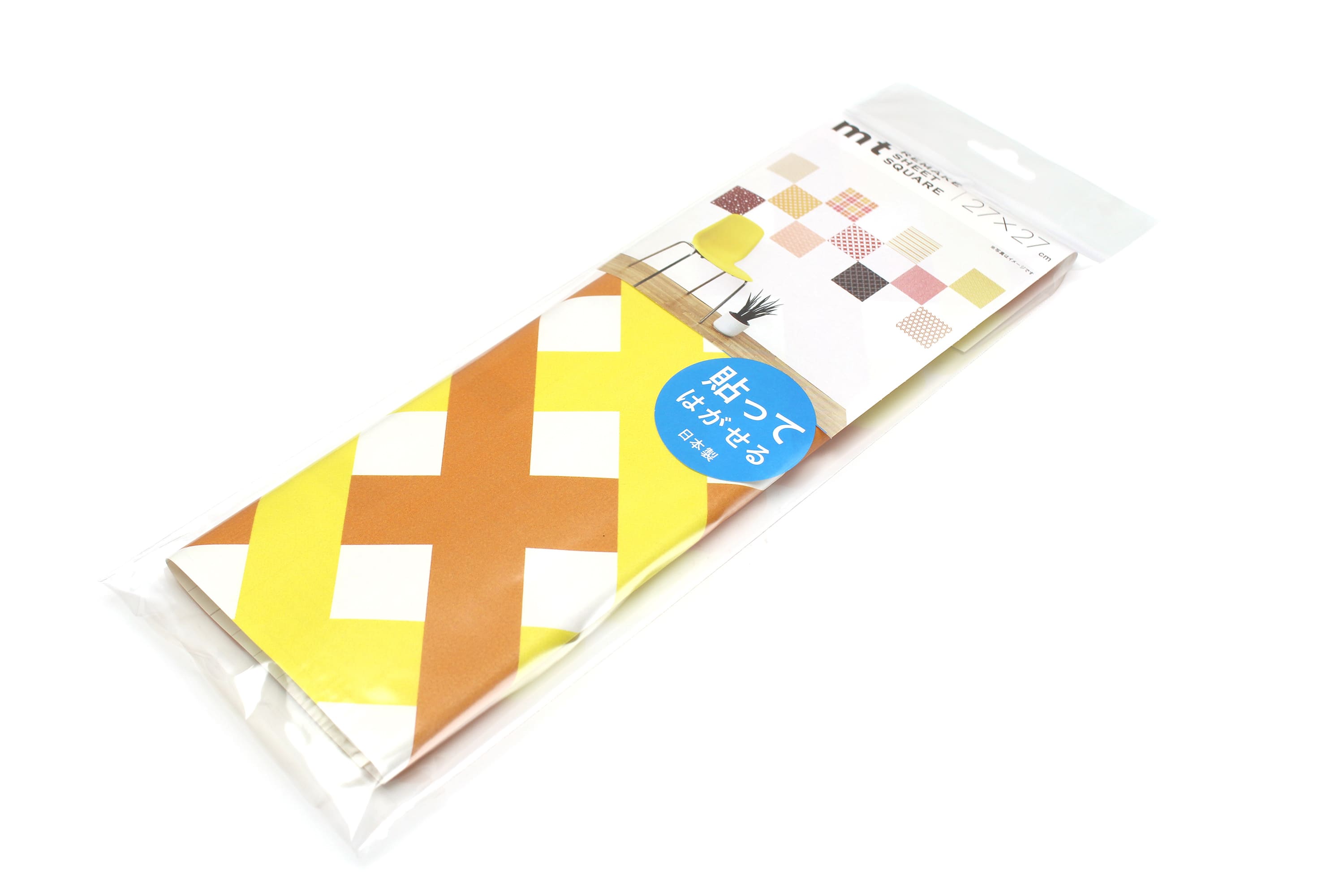 mt CASA - Cross Orange x Yellow - 270mm Remake Sheet Square