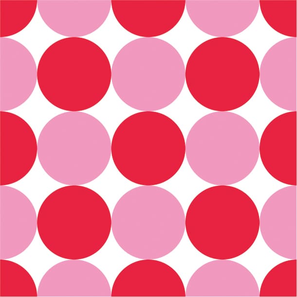 mt CASA - Circle Pink x Red - 270mm Remake Sheet Square